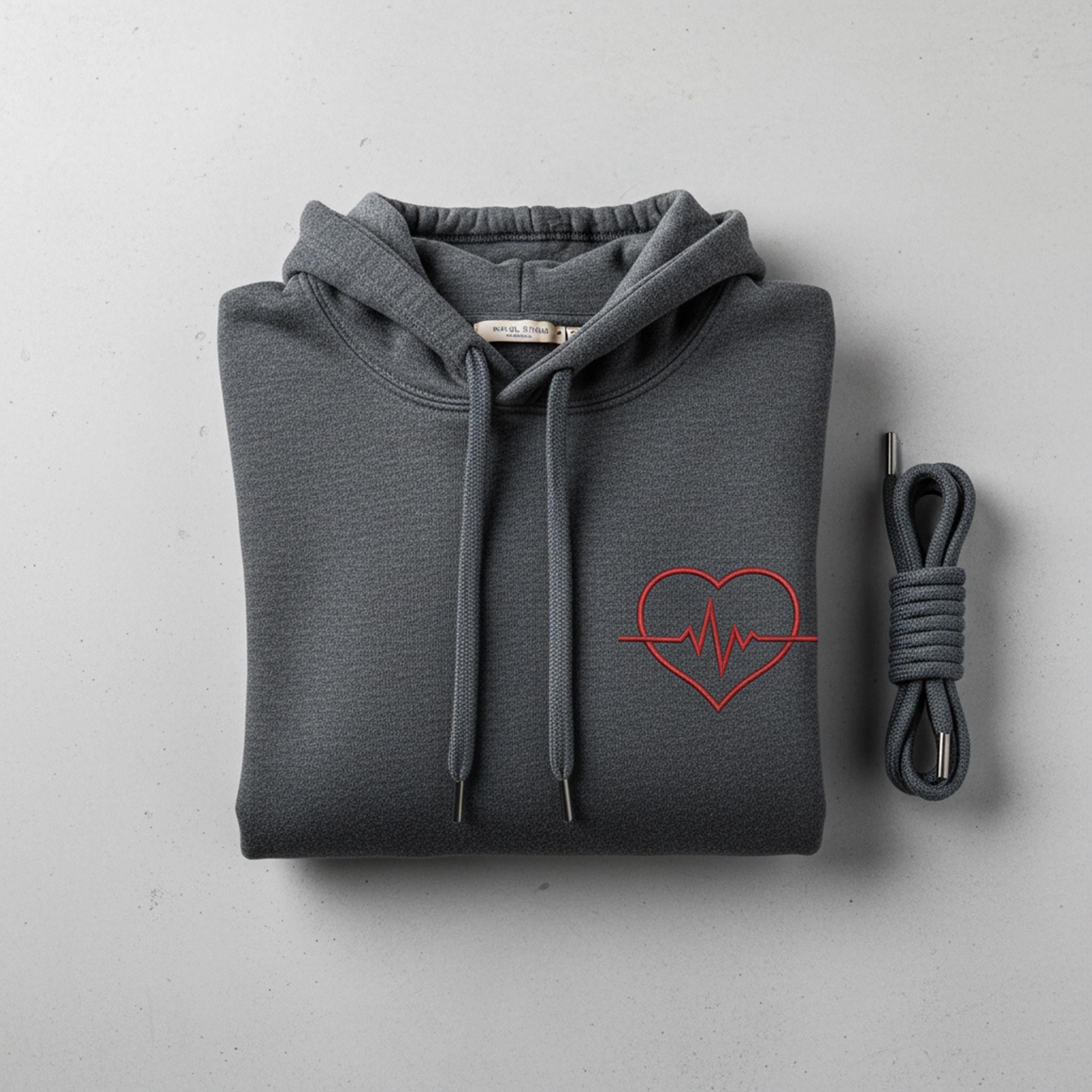 Ekg Heartbeat Nurse Machine Embroidery Design mockup preview 3