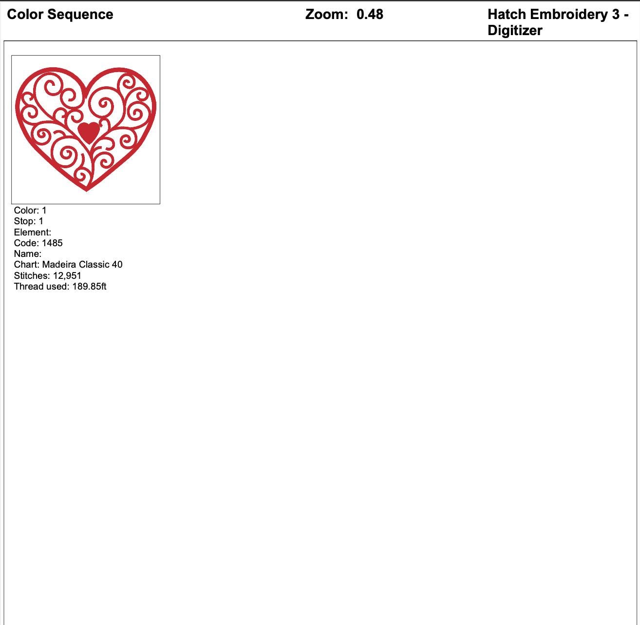Filigree Heart Swirl Embroidery Design, Valentine Machine Embroidery - Image 9