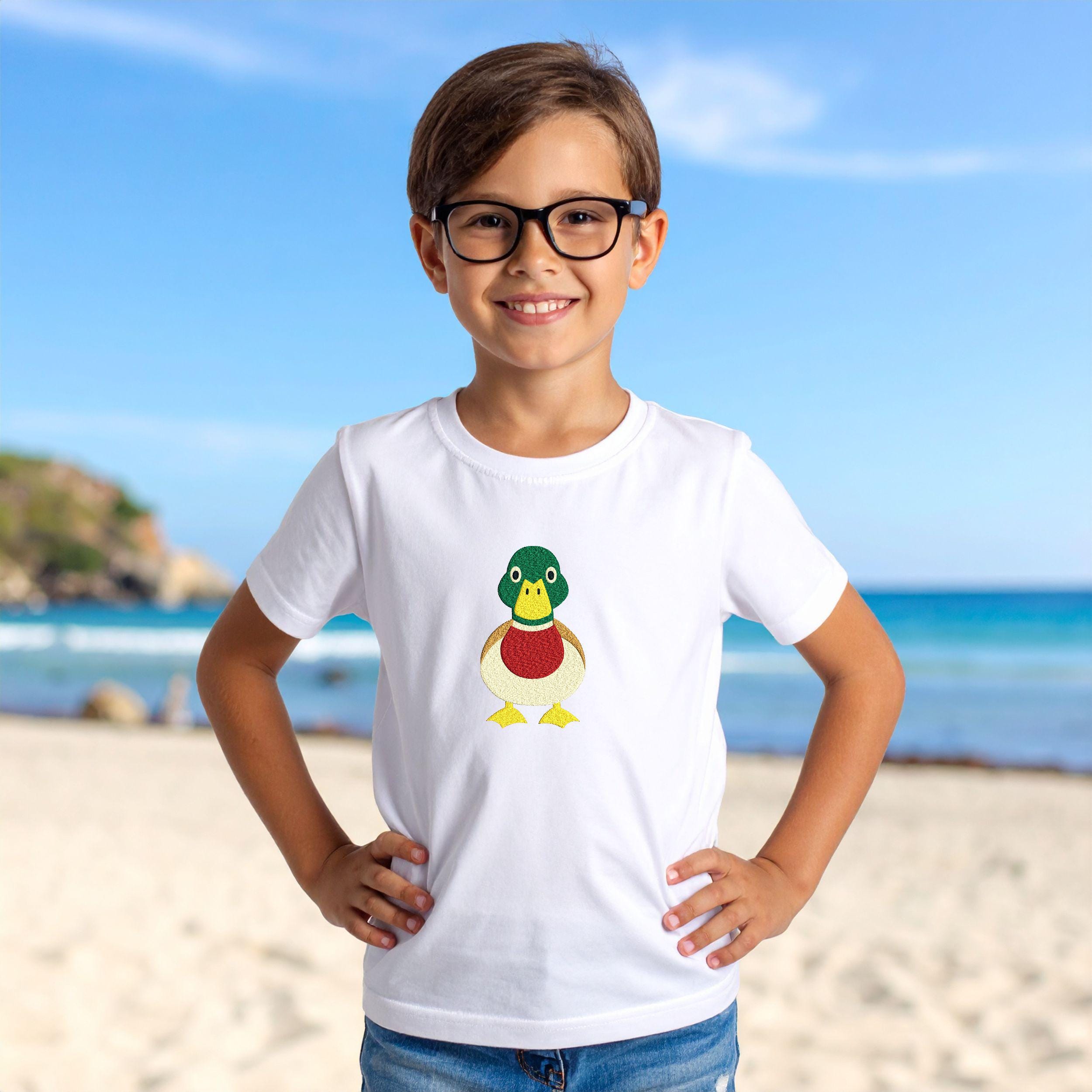 Mallard Duck Cartoon Machine Embroidery Design mockup preview 10