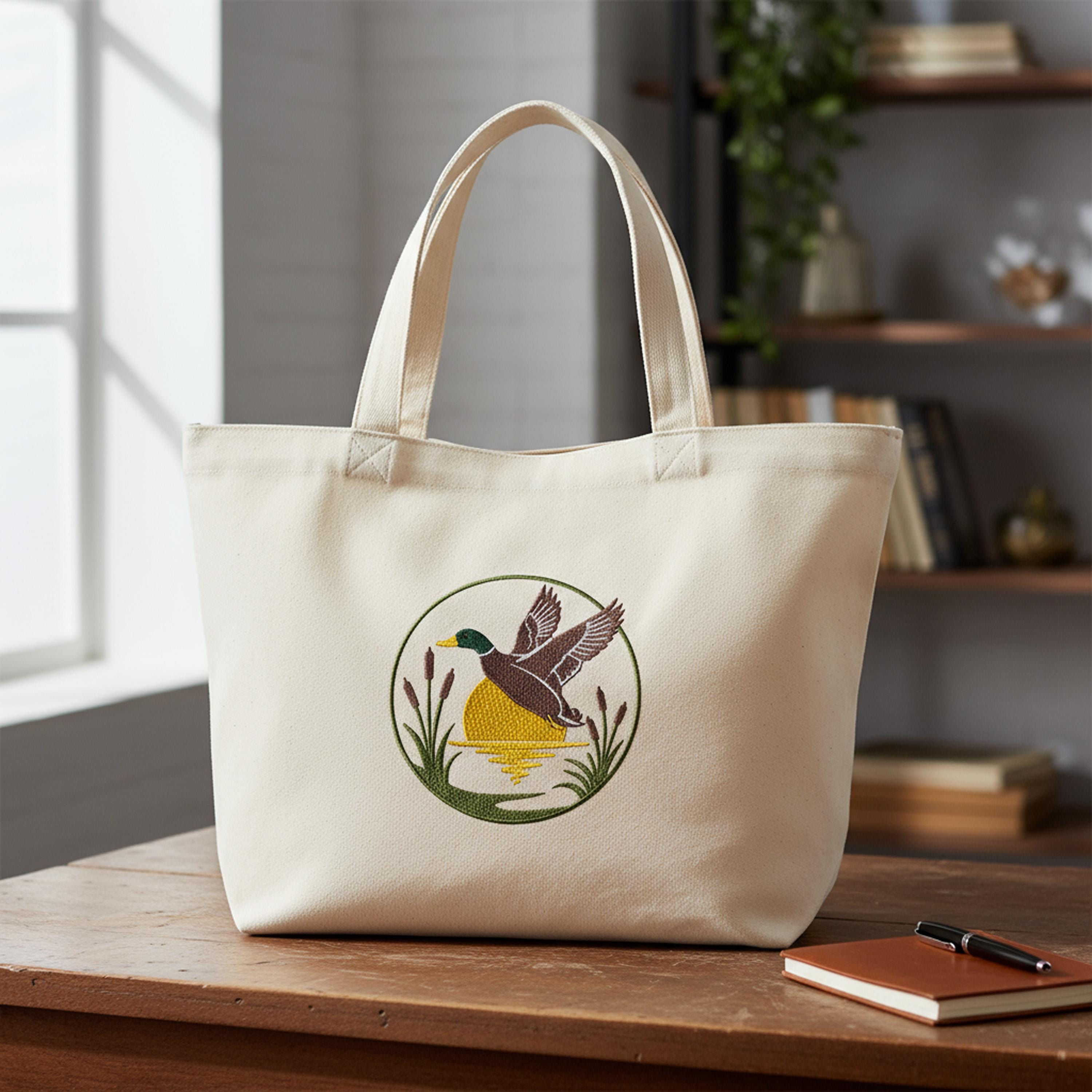 Mallard Duck Wildlife Machine Embroidery Design worksheet
