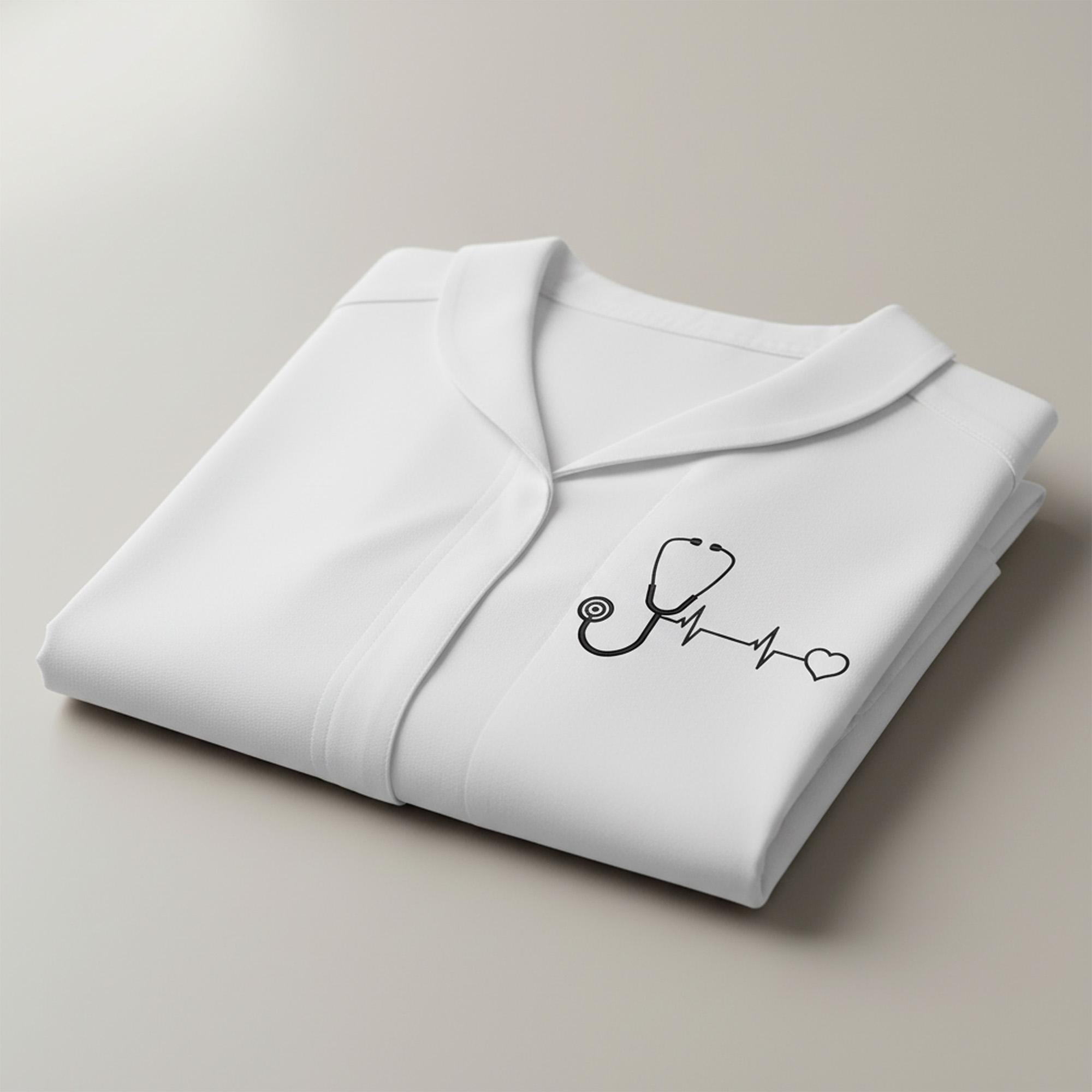 Stethoscope_Heartbeat_Nurse_Embroidery_design mockup preview 2