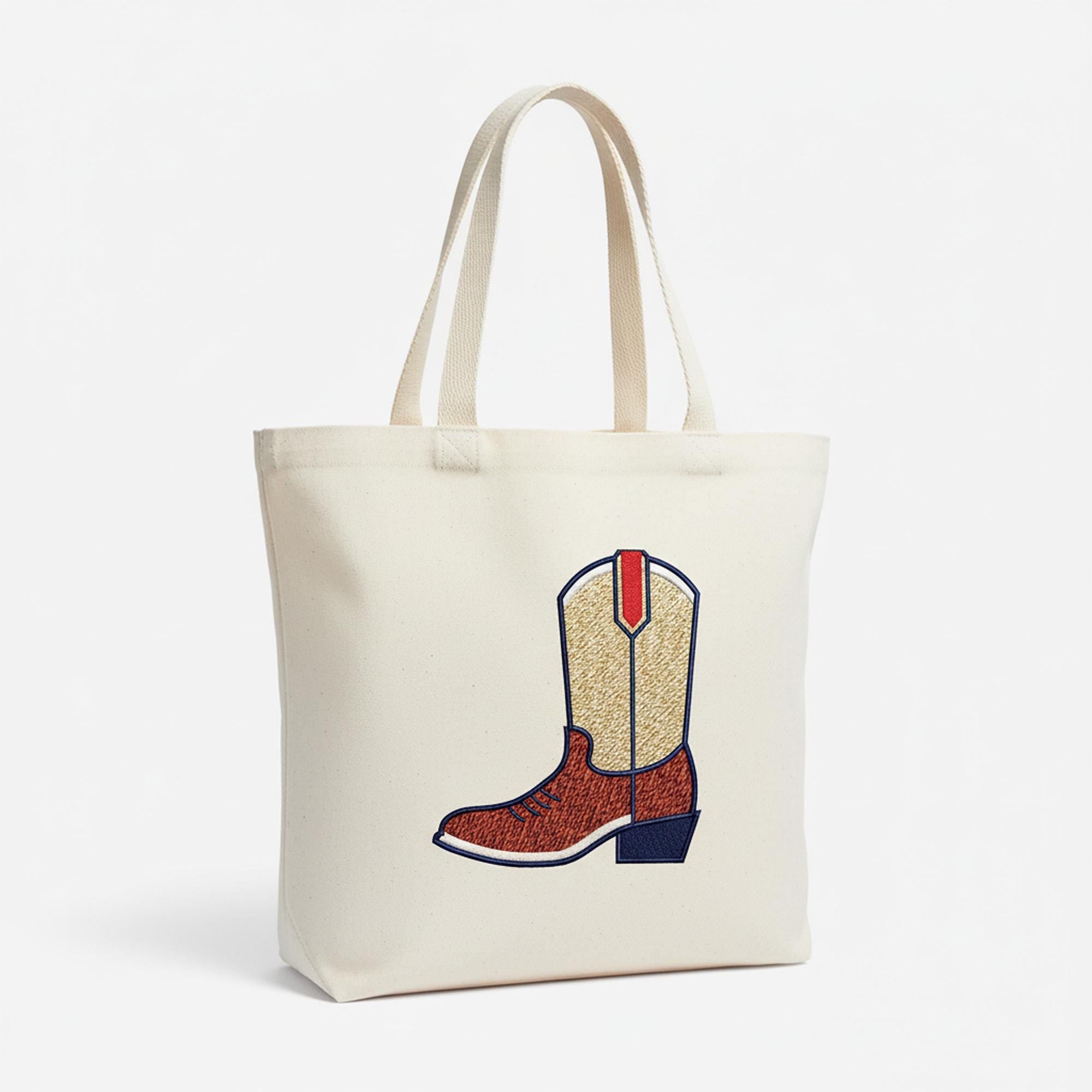 Cowboy Boot Embroidery Design mockup preview 3