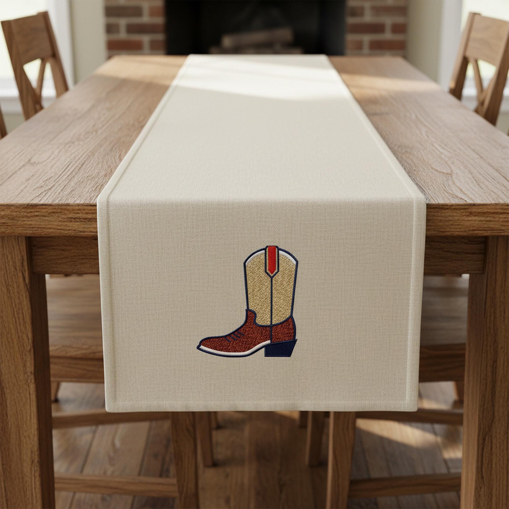 Cowboy Boot Embroidery Design worksheet