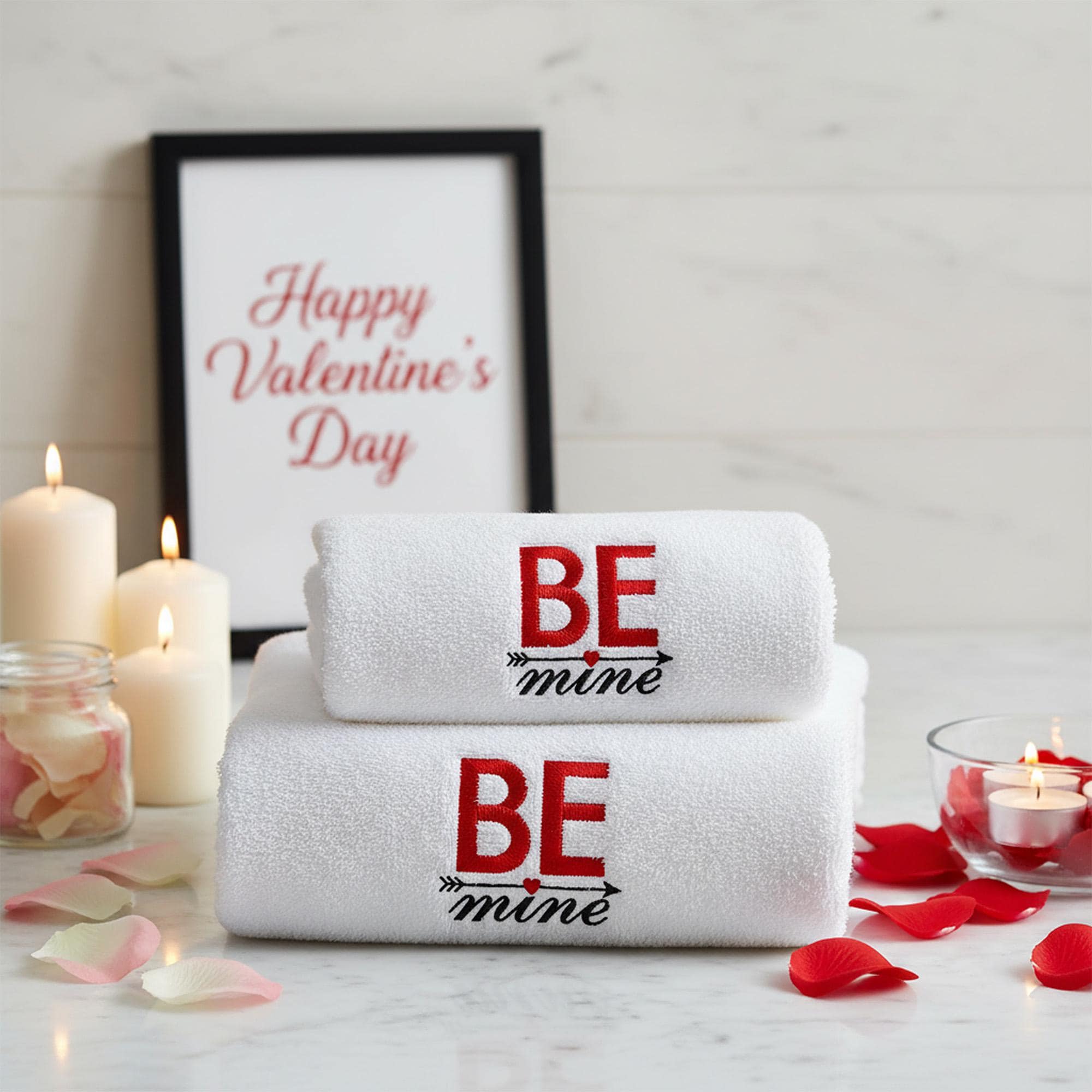 Be Mine Text Machine Embroidery Design mockup preview 3