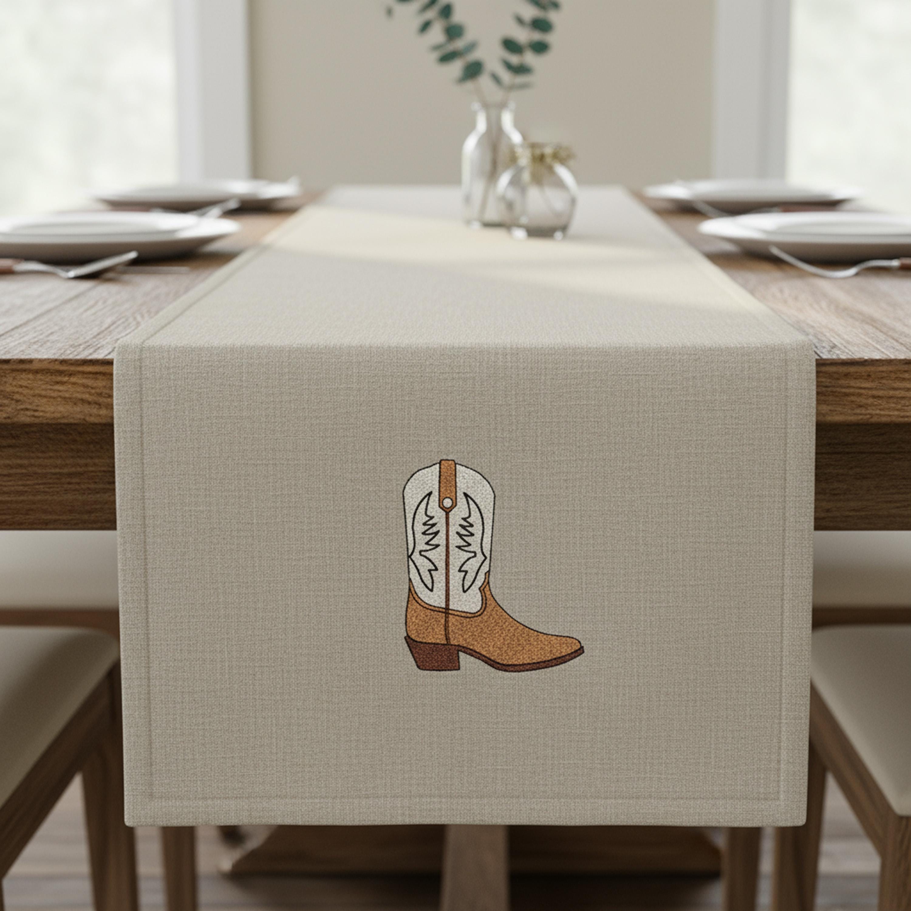 Cowboy Boot Machine Embroidery Design worksheet