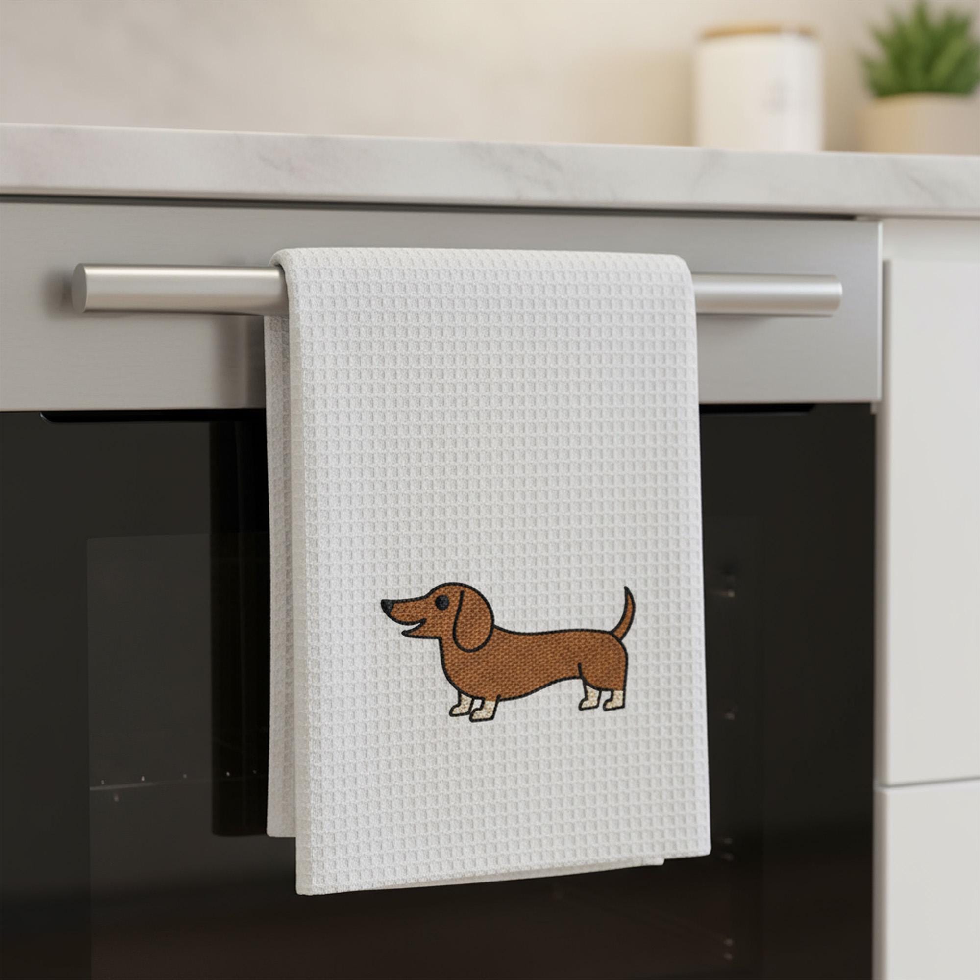 Dachshund Machine Embroidery Design mockup preview 3