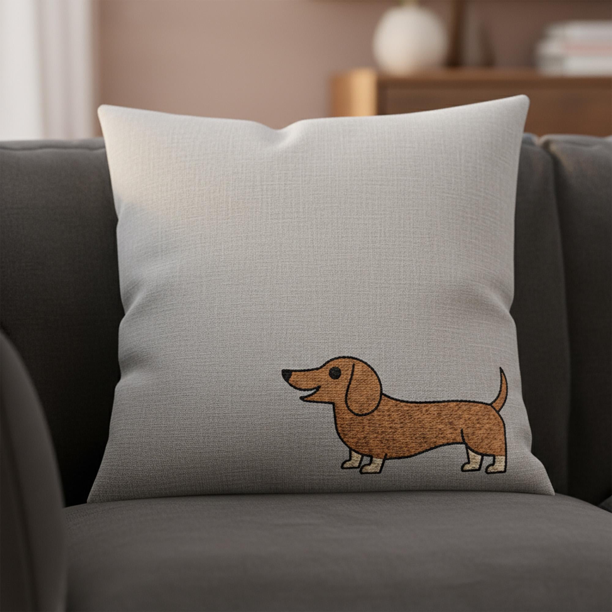 Dachshund Machine Embroidery Design mockup preview 7
