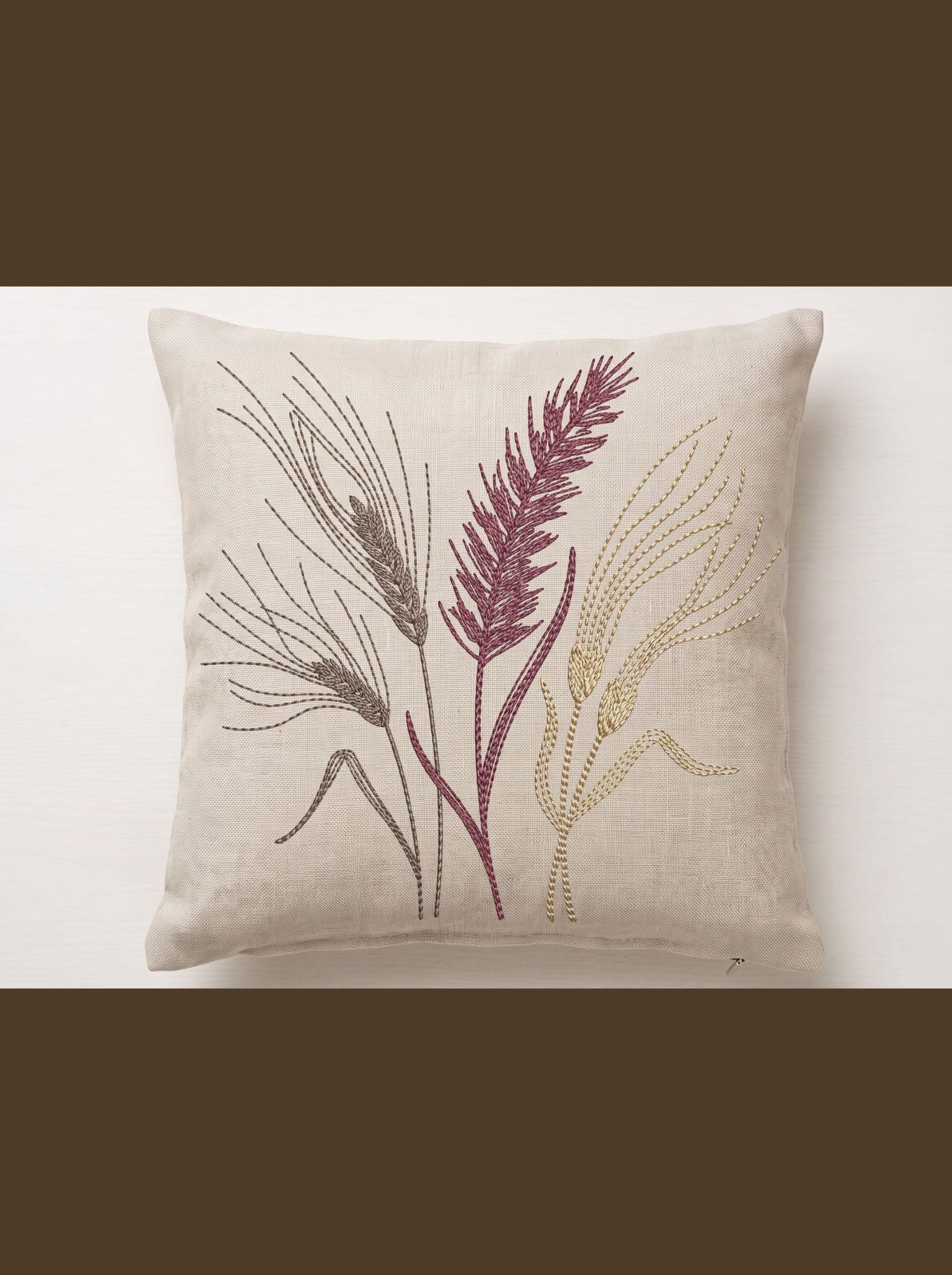 Embroidery file Wild Wheat, Autumn Meadow Botanical Design