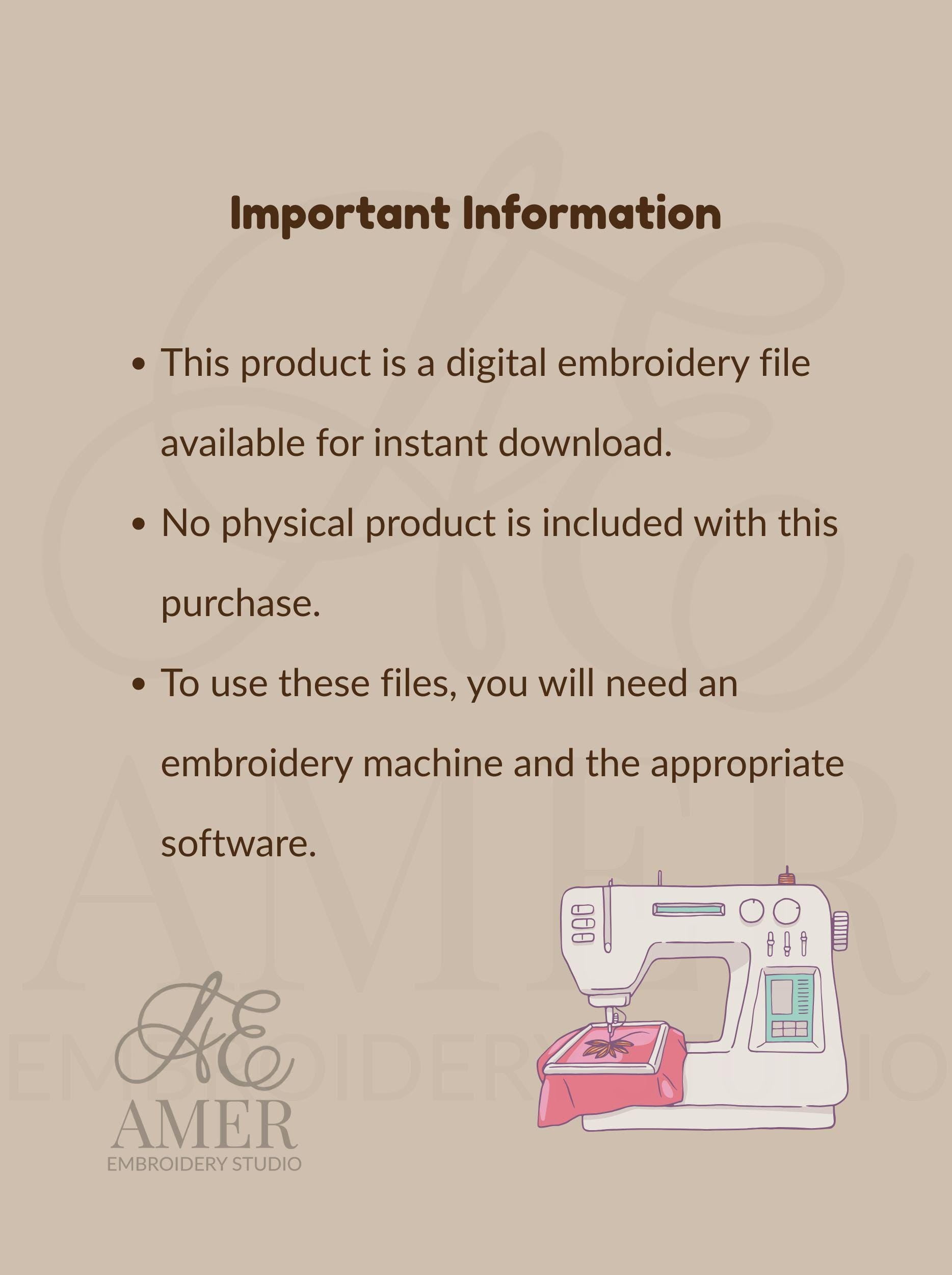 Embossed Embroidery Deer Silhouette Design
