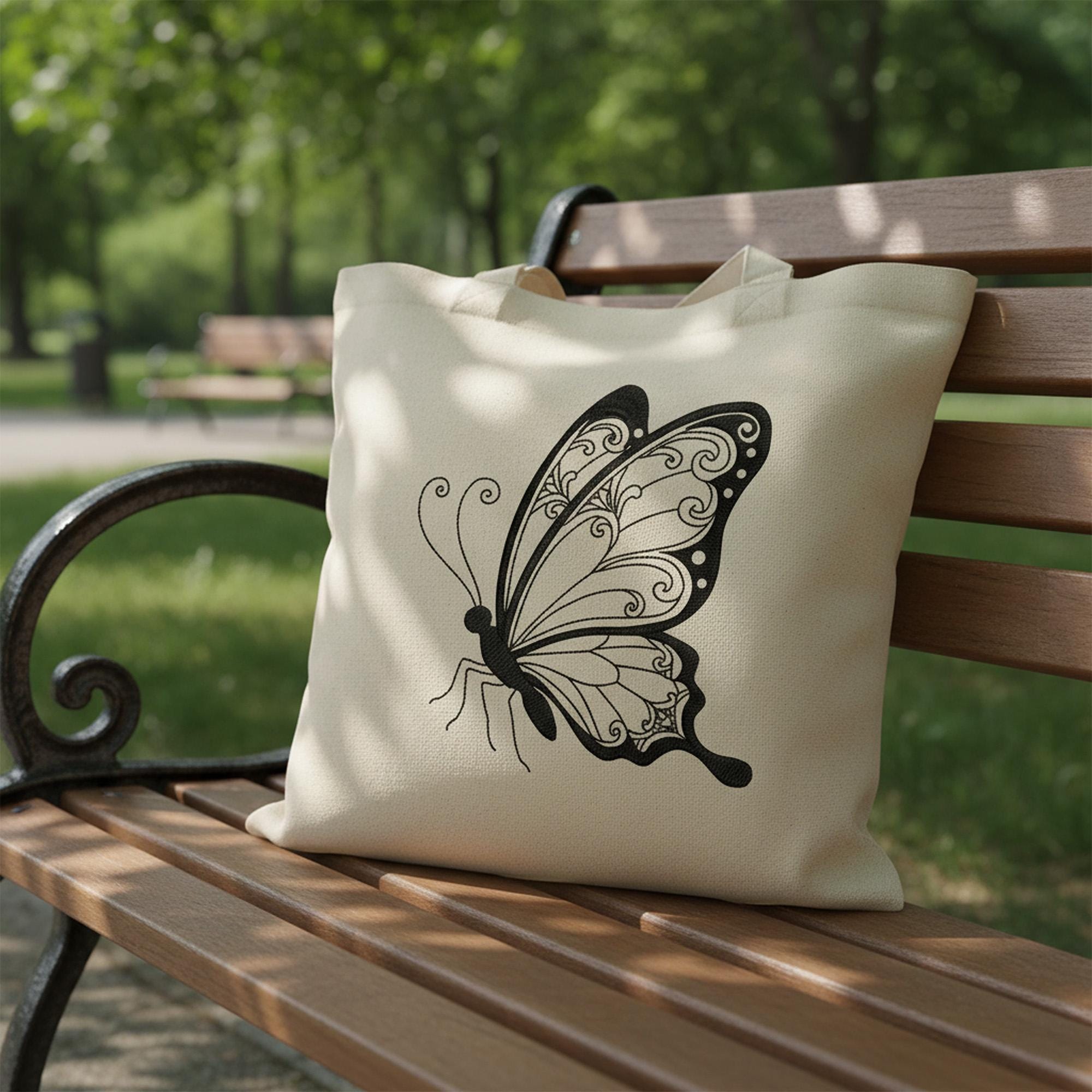 Mandala Butterfly Machine embroidery main preview