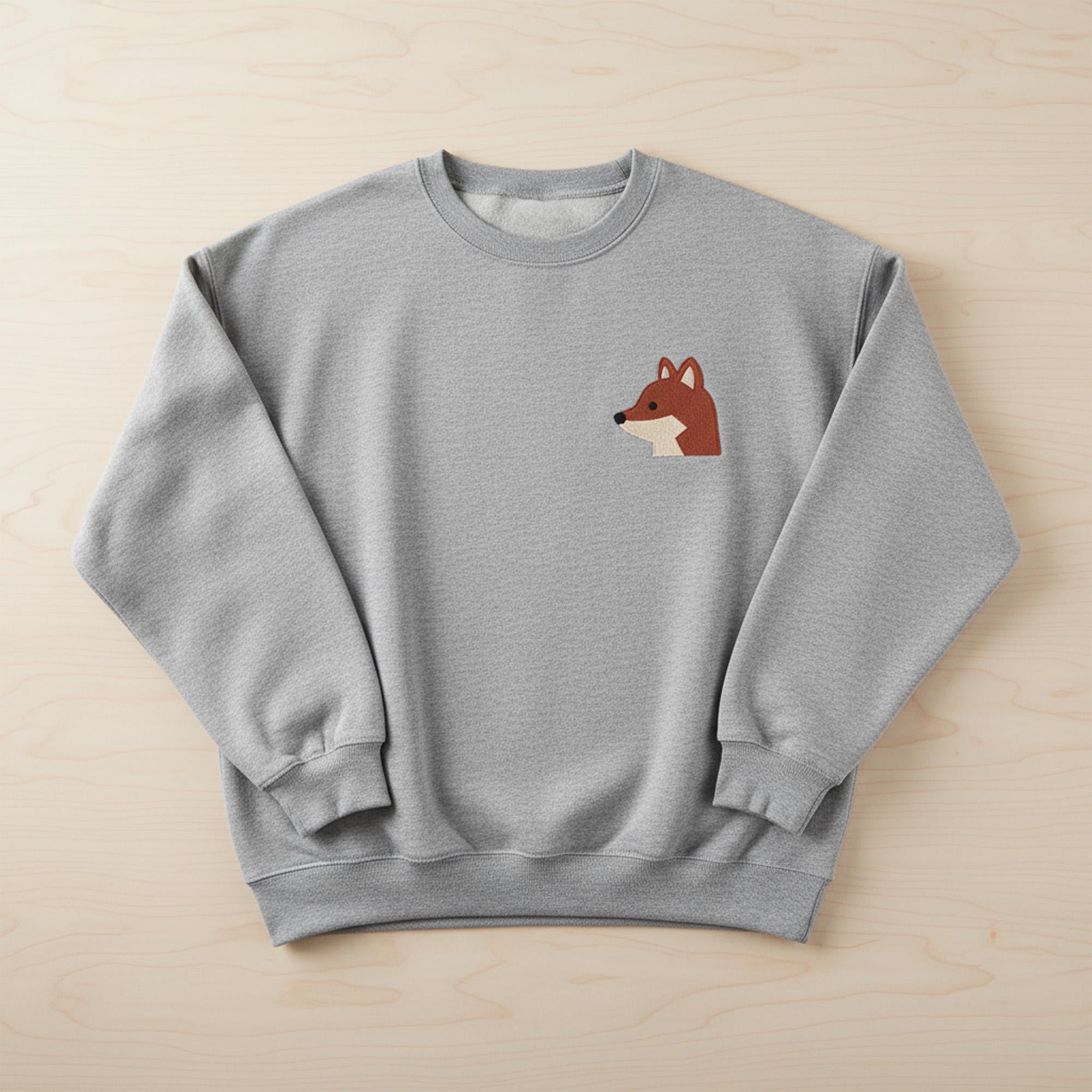 Mini Fox Head Machine Embroidery Design main preview