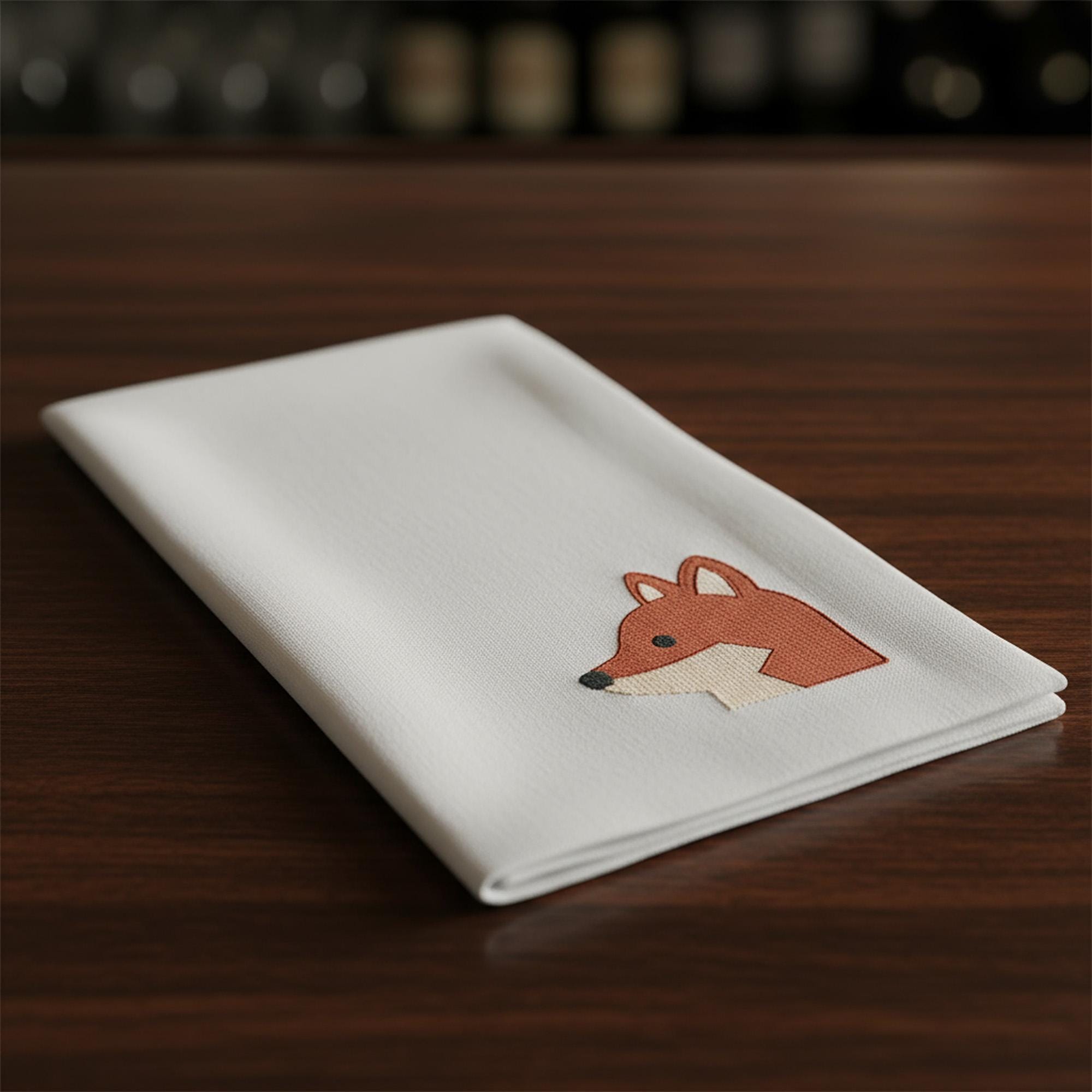 Mini Fox Head Machine Embroidery Design worksheet