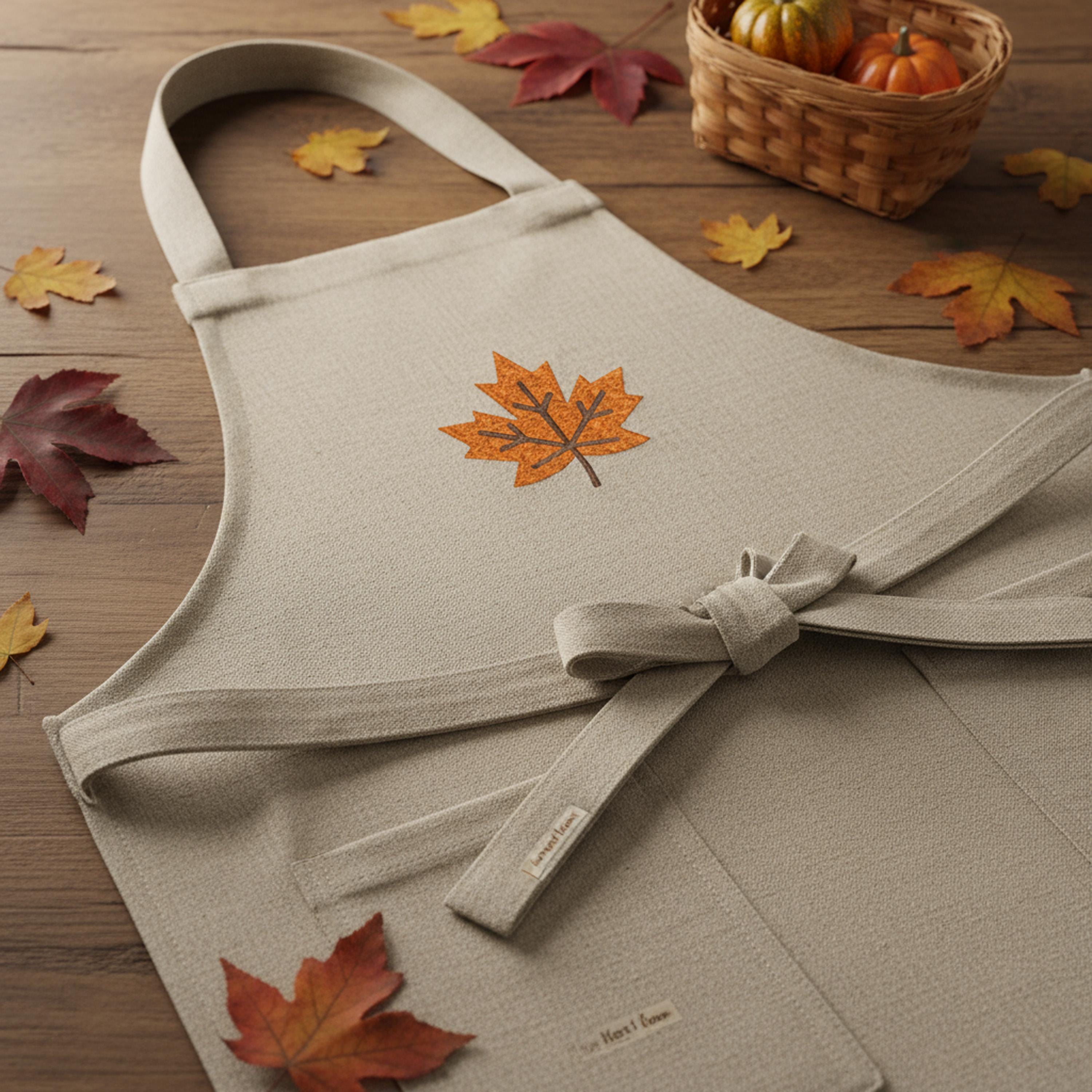 Mini Maple Leaf Machine Embroidery worksheet
