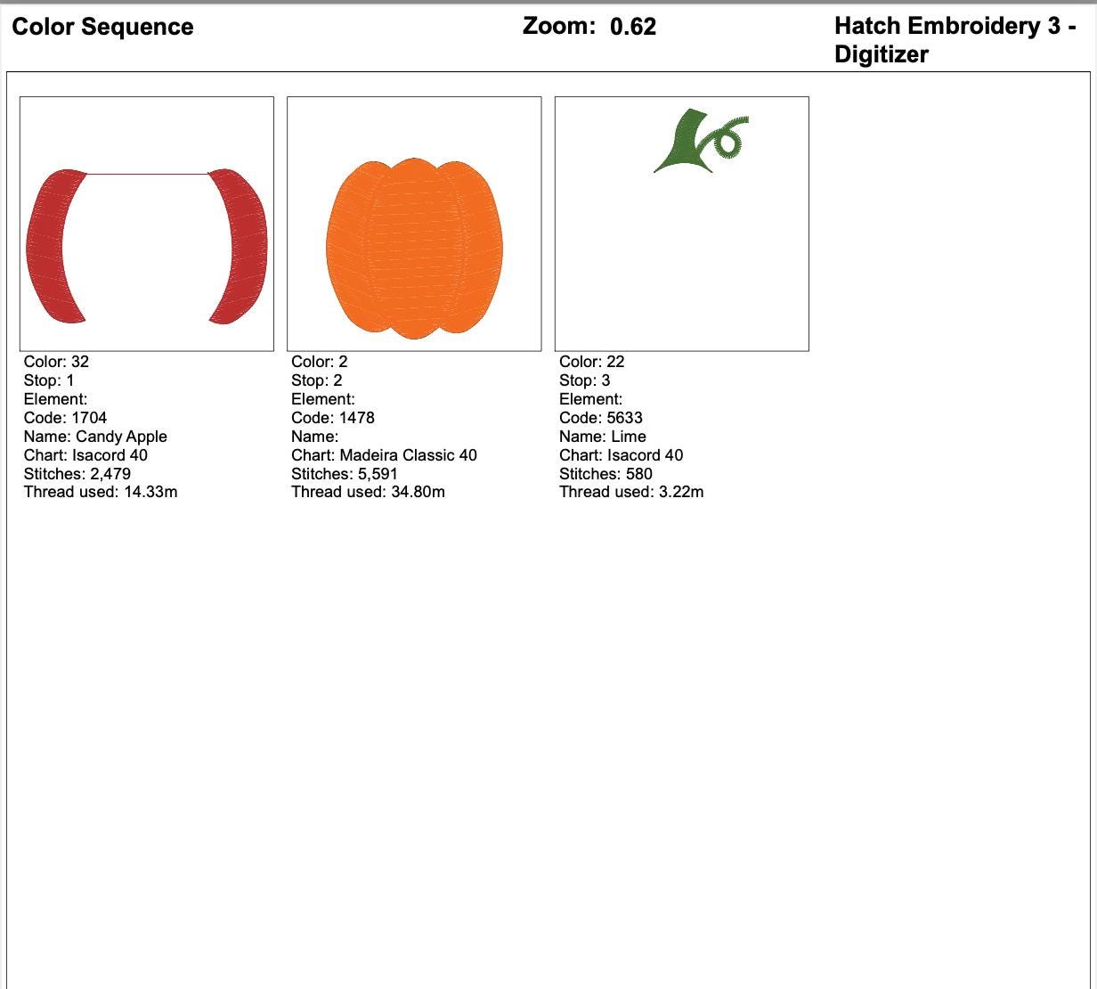 Mini Pumpkin Fall Machine Embroidery Design mockup preview 9