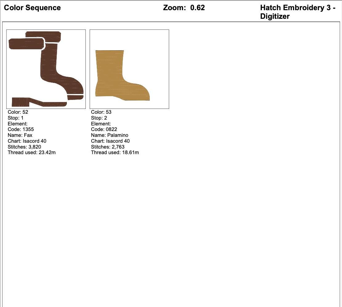 Mini Rain Boots Machine Embroidery Design mockup preview 10