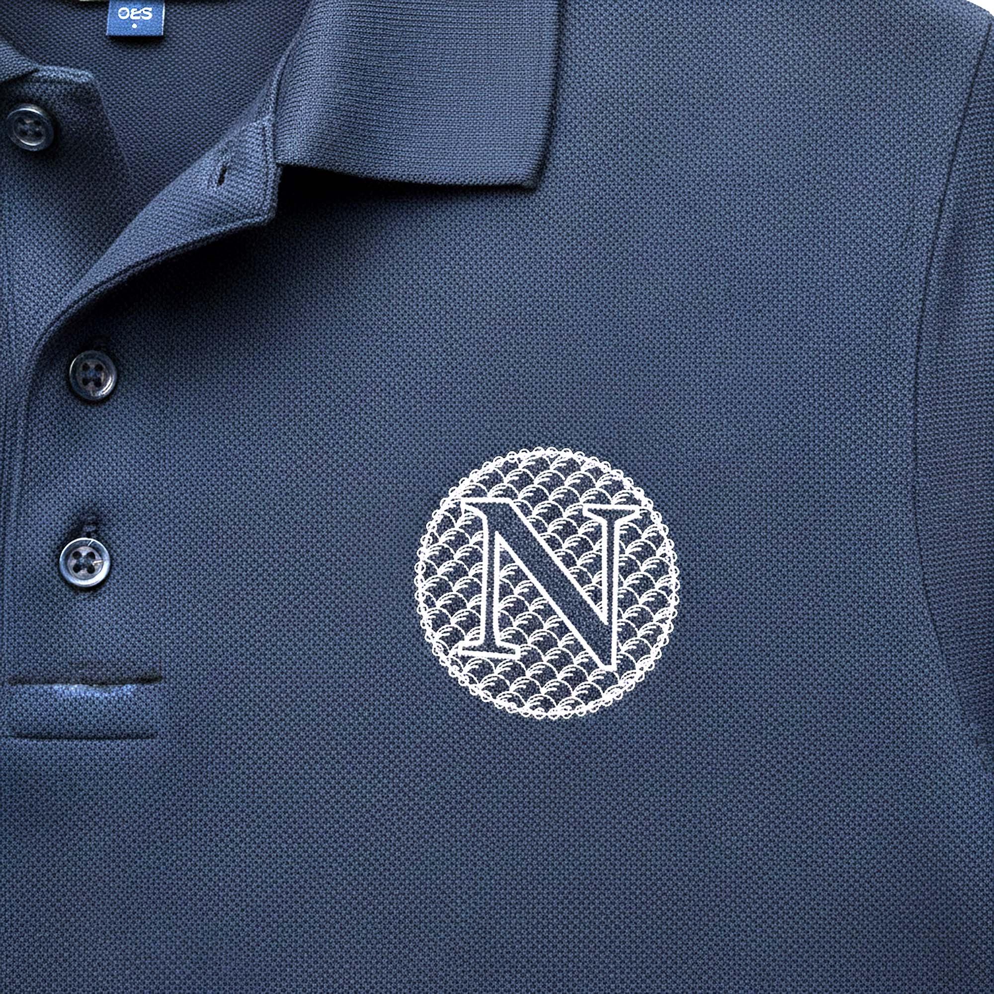 Fish Scale Alphabet Machine Embroidery Design mockup preview 2
