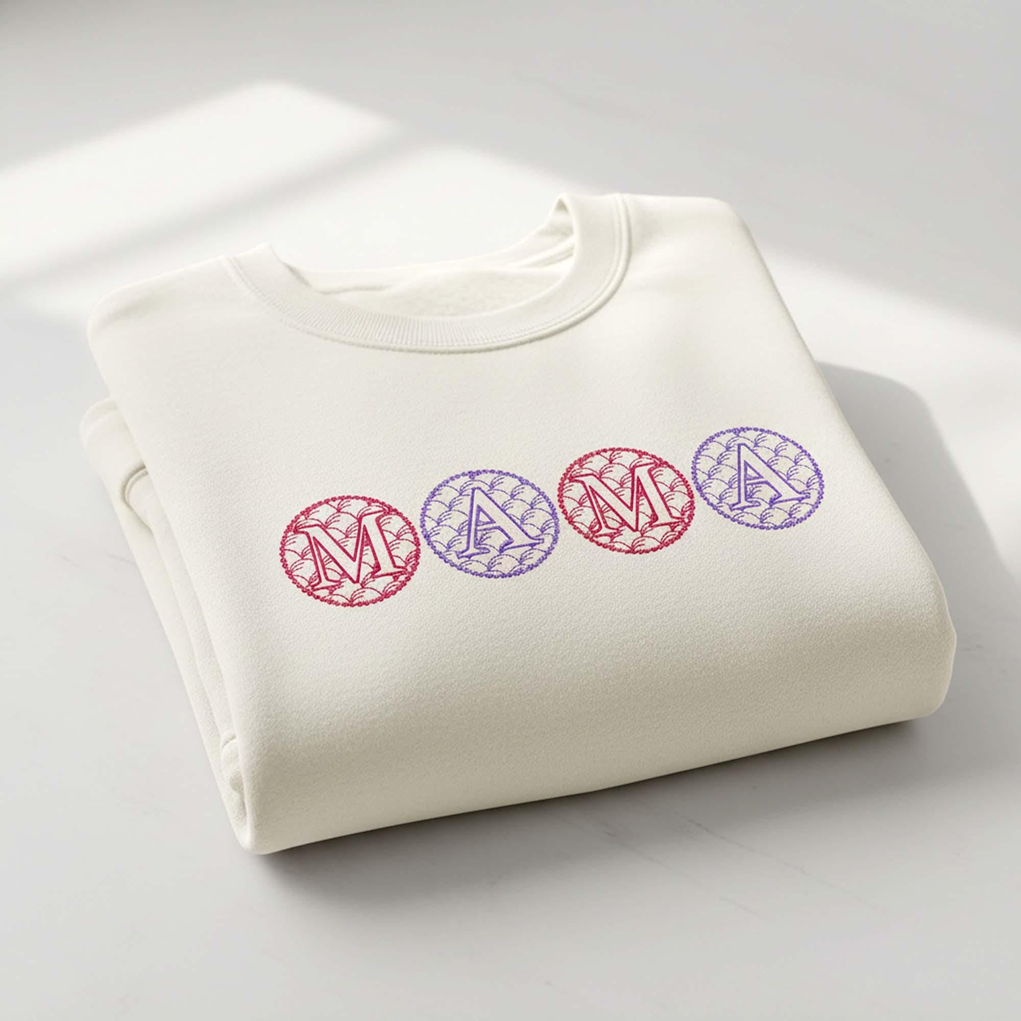 Fish Scale Alphabet Machine Embroidery Design mockup preview 9
