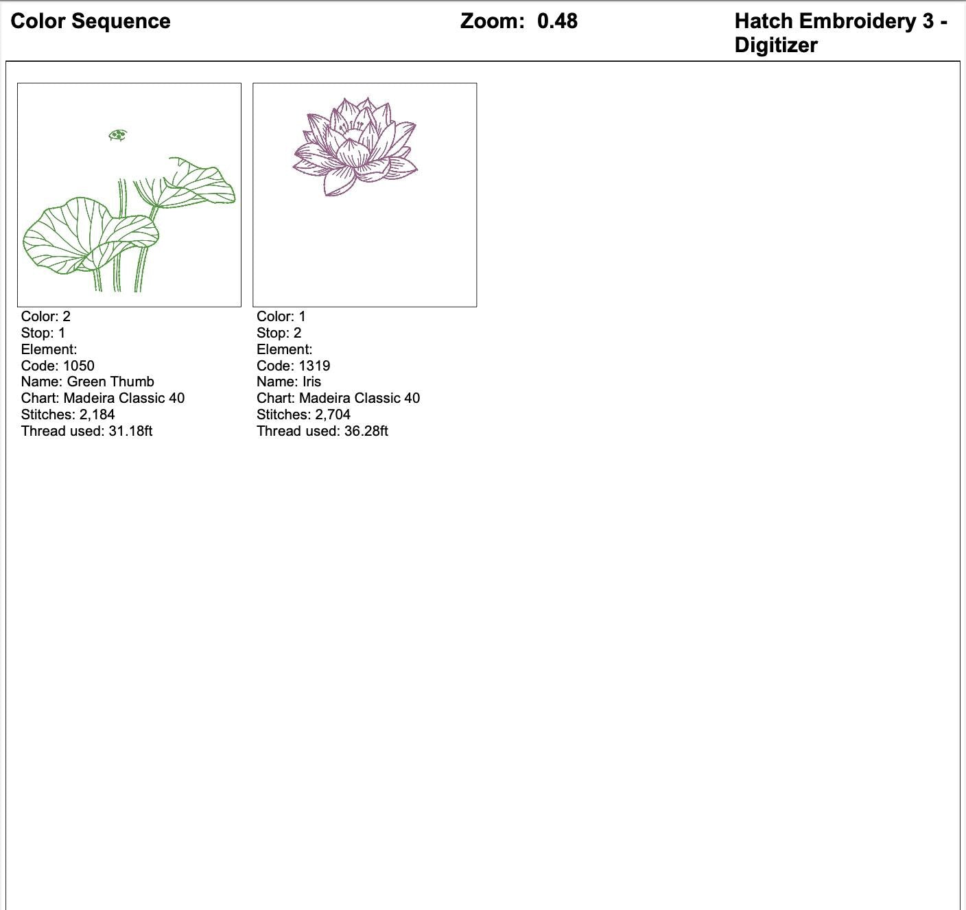 Serene Lotus Flower Machine Embroidery Design mockup preview 10