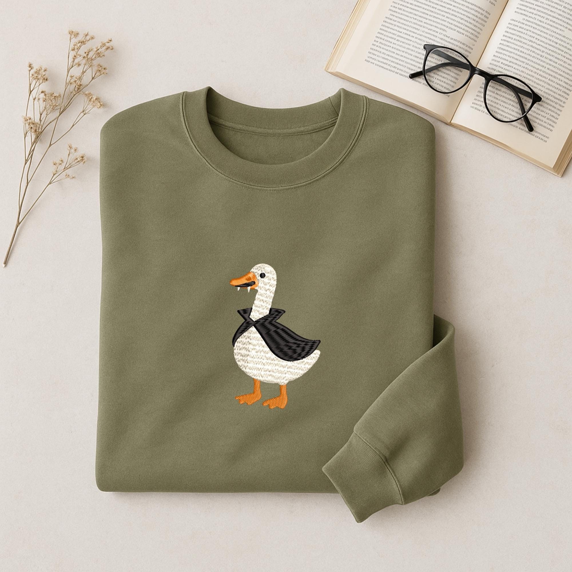 Silly Goose Dracula Halloween Embroidery main preview